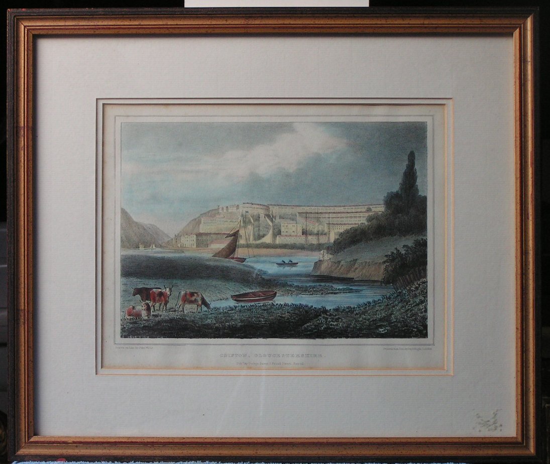 Lithograph - Clifton, Gloucestershire - Willis